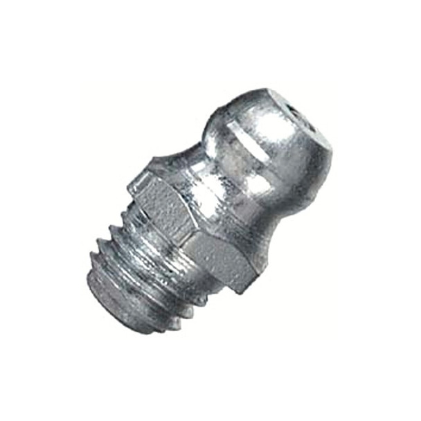 Grease Fitting, 1/8 in NPT , Straight, 21/32 in L