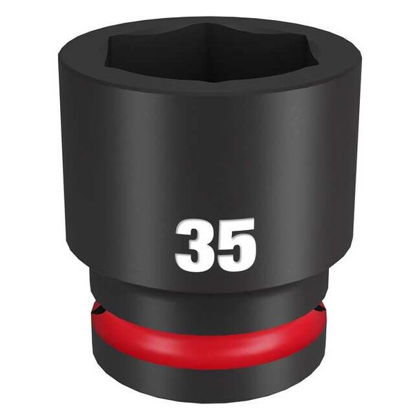 35mm SHOCKWAVE Impact Duty 3/4 in. Drive Standard 6 Point Impact Socket