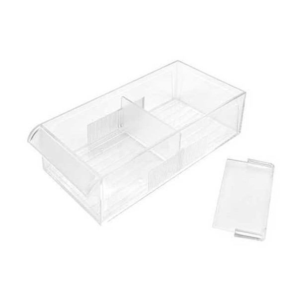 Westward Clear, Polystyrene Divider, 1-1/4 in H, 10 PK 31TT96
