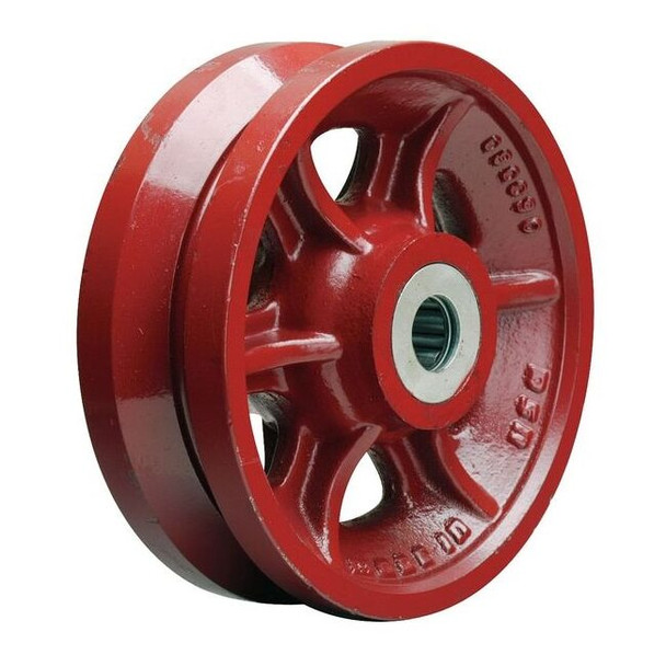 Manufacturer Varies Caster Wheel,Cast Iron,8 in.,2500 lb. W-8-V-1
