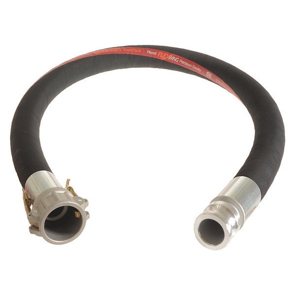 Continental Petroleum Transfer Hose,1" ID x 5 ft. PTH100-05CE-G