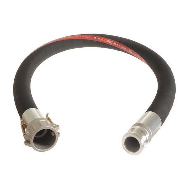 Continental Petroleum Transfer Hose,1" ID x 5 ft. PTH100-05CE-G