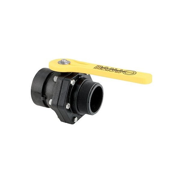 Banjo Manual 2-Way Ball Valve,NPT,Polypro VSMT300
