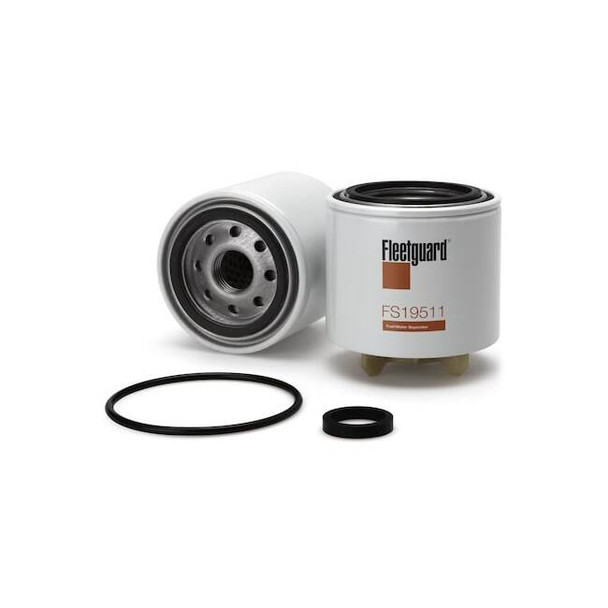 Fleetguard Fuel Filter,3.875 in,Spin-On FS19511