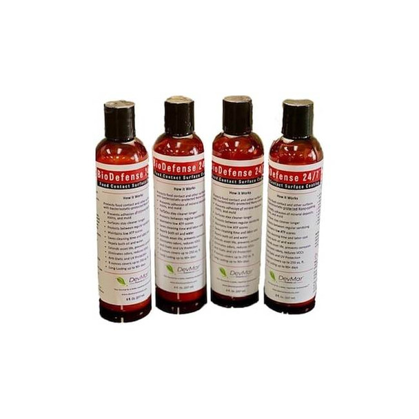 Biodefense 24/7 Ice Maker Cleaner,8 fl oz,Liquid,PK4 BD2474x8