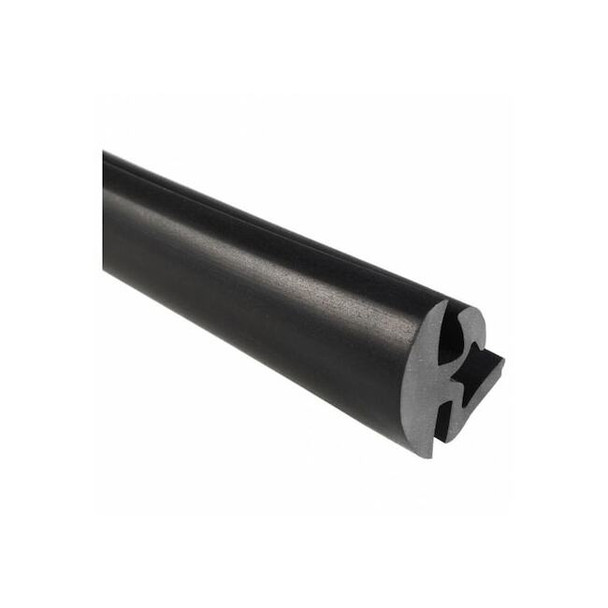 Trim-Lok Locking Gasket, Black, EPDM, 100 ft L LK1663-100