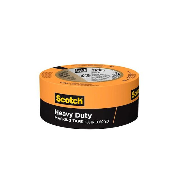 3m MaskingTape,CrepePaper,Orange,60-1/8ydL 49737