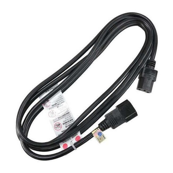 Manufacturer Varies Power Cord, IEC C14, SJT, 10 ft., Blk, 10A, 18/3 5XFT2ID