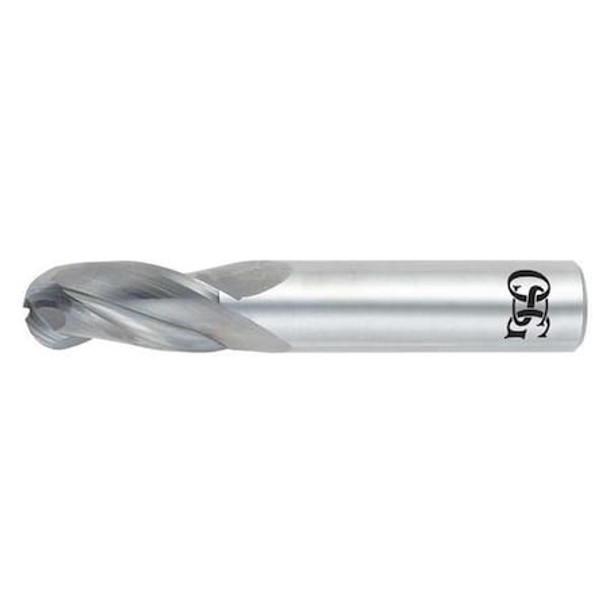 Osg Ball End Mill, 0.234375 in, Carbide 403-2344-BN11