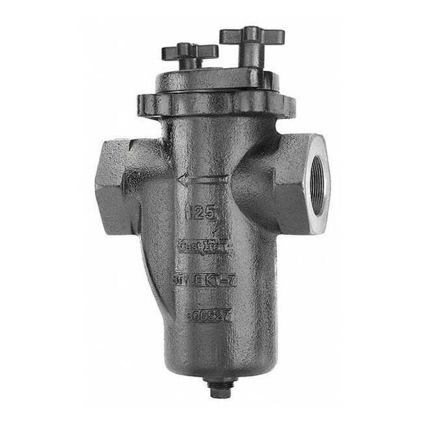 Basket Strainer, 3/4" Pipe, Threaded, Cast iron, 200 psi at 150 Degrees F WOG