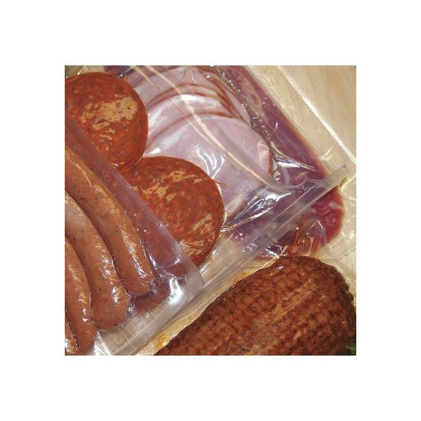 Vacuum Sealer Bags, 13" x 10", 3 mil, Clear, Heat Seal, 1000 PK