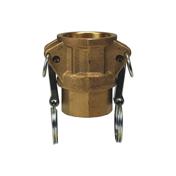 Dixon Cam and Groove Coupling,1/2",Brass G50-D-BR