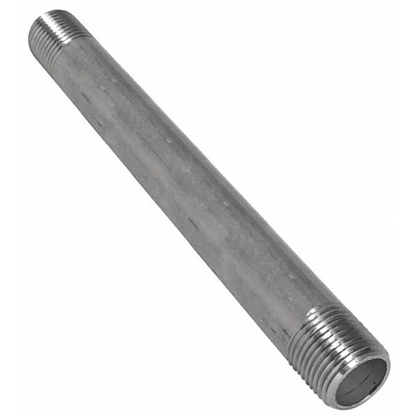 Manufacturer Varies Pipe,1-1/2 In,Thrd Both Ends,10 ft.,304 T4BNH24