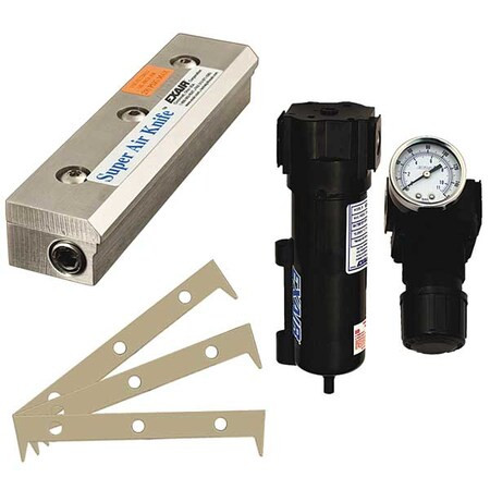 Exair Air Knife Kit,1/4 In NPT,18 In L,SS 110218SS