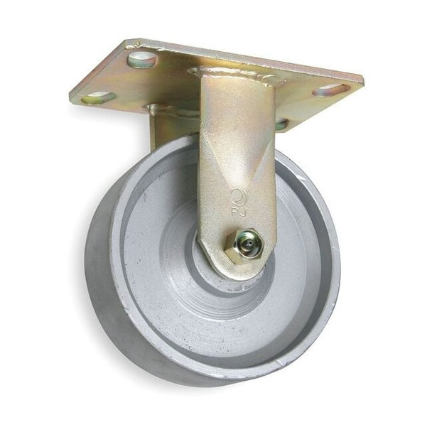 Manufacturer Varies Rgd Plat Castr,Cast Irn,8 in,1750 lb,Gry 1NVU5