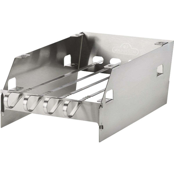 Napoleon SIZZLE ZONE Burner Windshield and Large Skewer Rack 71301