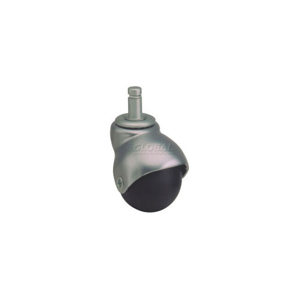 Global Industrial Ball Series Chair Caster with Plastic Wheel - Stem Type C