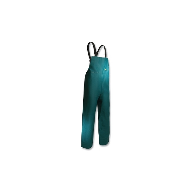 Sanitex Bib Overalls, PVC, Green, 2X-Large