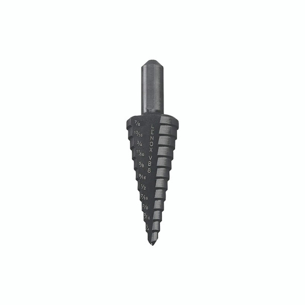 Vari-Bit® Step Drill Bit, #8, 3/16 in to 7/8 in Cutting Diameter, 12 Steps