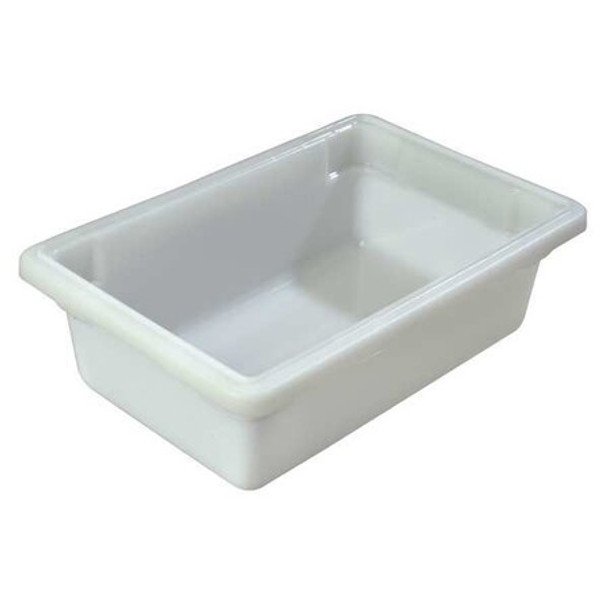 Carlisle Foodservice Food Storage Container,18 in L,White,PK6 1063102 Carlisle Foodservice Food Storage Container,18 in L,White,PK6 1063102