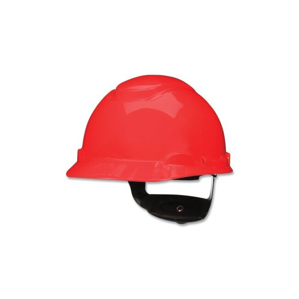 SecureFit™ Pressure Diffusion Ratchet Suspension w/UVicator Hard Hats and Caps, Cap, Red Pack of 20