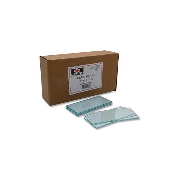 Plain Glass Protective Shield, 4-1/2 in x 5-1/4 in, Glass