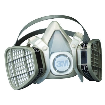 5000 Series Half Facepiece Respirators, Small, Organic Vapors