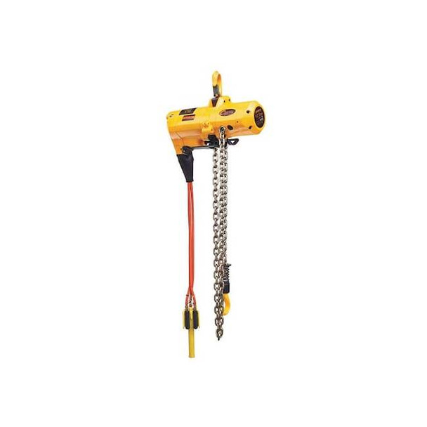 Harrington Air Chain Hoist,1000 lb. Cap.,20 ft. Lft TCS500P-20