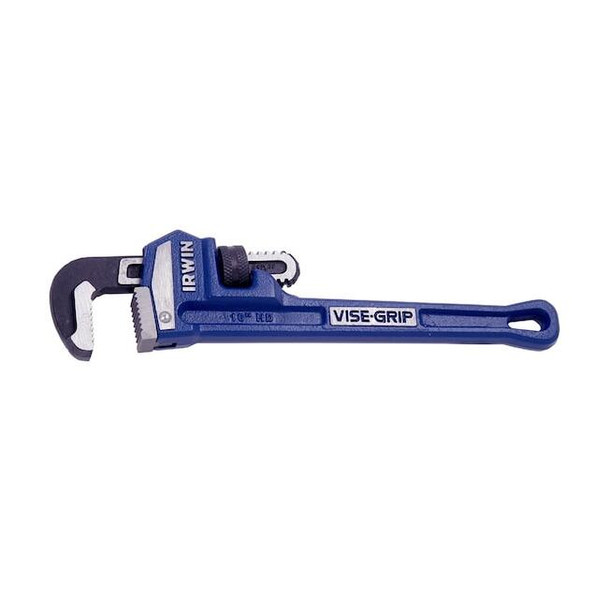 10" L 1-1/2" Cap. Cast Iron Cst Irn Pipe Wrench W/1-1/2" Jaw Cap,10"