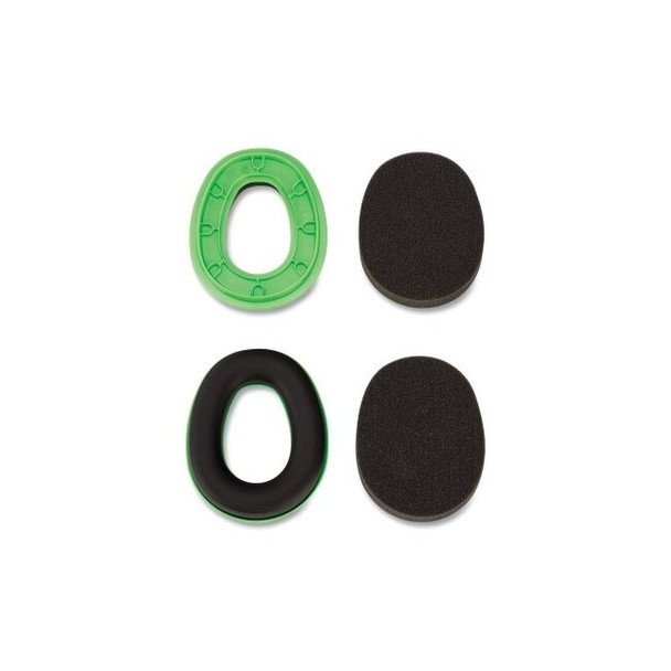 V-Gard® Hygiene Kit for Helmet Mounted Earmuff, Pair of Cushions, Pair of Inserts, Low, 22 dB