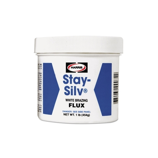 Stay-Silv® Brazing Flux, 1/2 lb Jar, Black