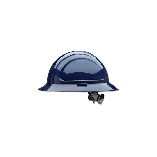 North Zone N20 Full Brim Hard Hat, Ratchet, Navy Blue
