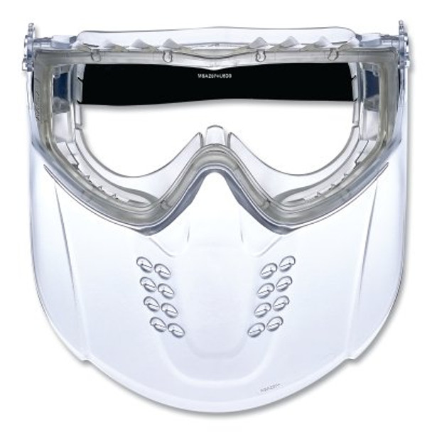 Sightgard® Vertoggle™ Safety Goggles/Faceshield Combination, Standard size, Clear, Elastic strap