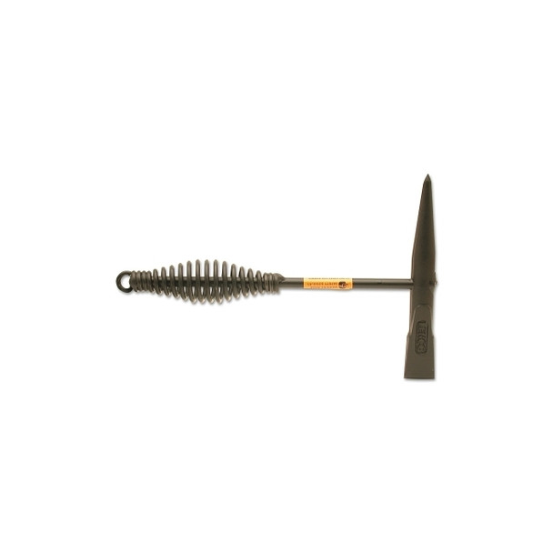 Spring Handle Chipping Hammer, LH-1, 10 in, 16 oz Head, Chisel and Pick, Steel Handle