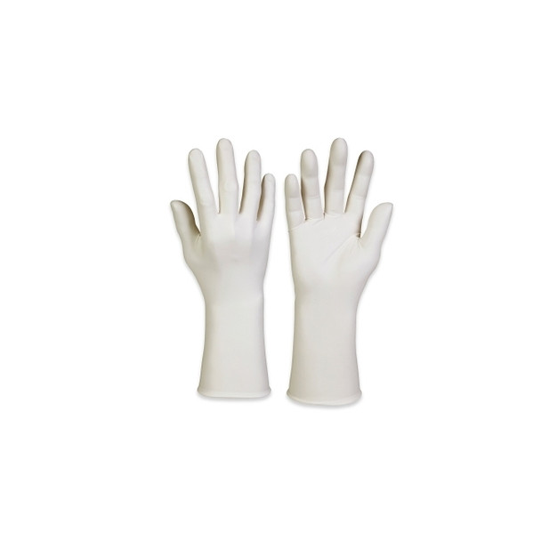 G3 Nitrile Gloves, Beaded Cuff, Unlined, Small, White, 6.0 mil