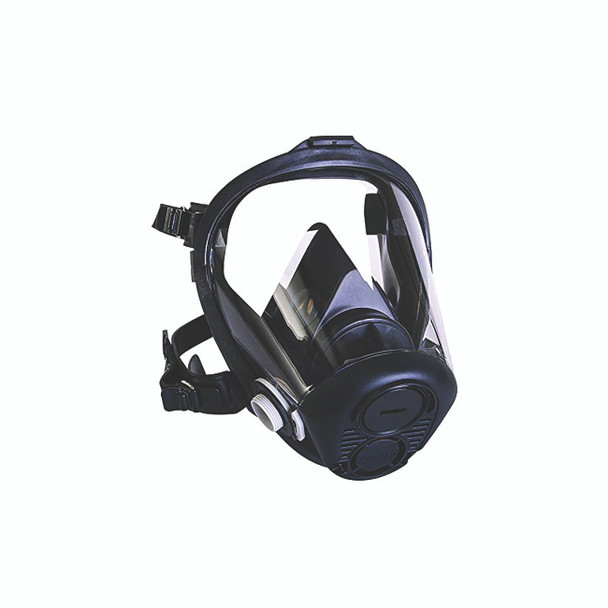 RU6500 Full Face Respirator, Small, Resists Particulates, Chemical, Contamination, Silicone/Polycarbonate