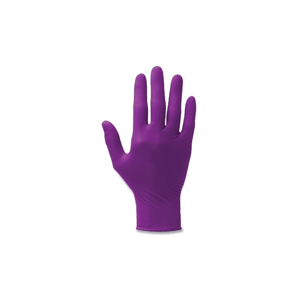 Polaris™ Nitrile Exam Gloves, Beaded Cuff, Small, Purple, 5.9 mil Thick