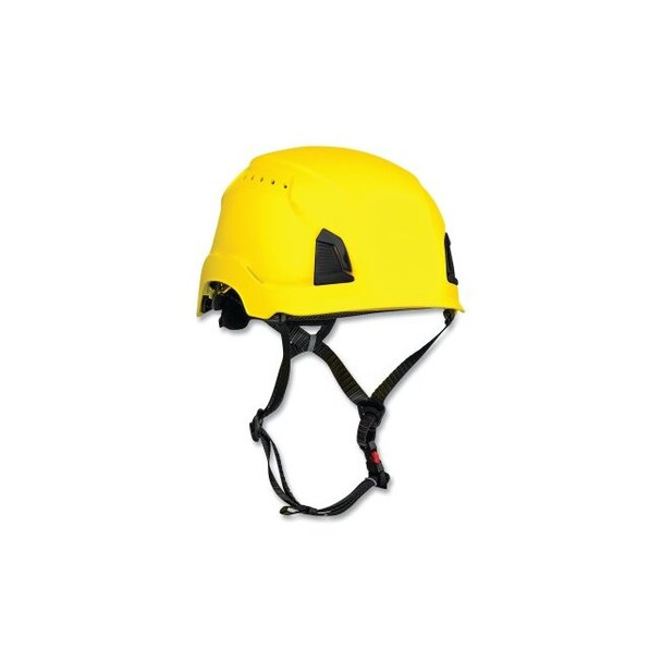 Traverse™ Industrial Climbing Helmet, HDPE, Vented, Yellow