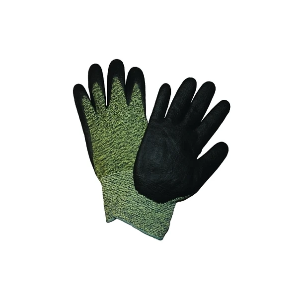 Foam Nitrile, Large, Gray/Black