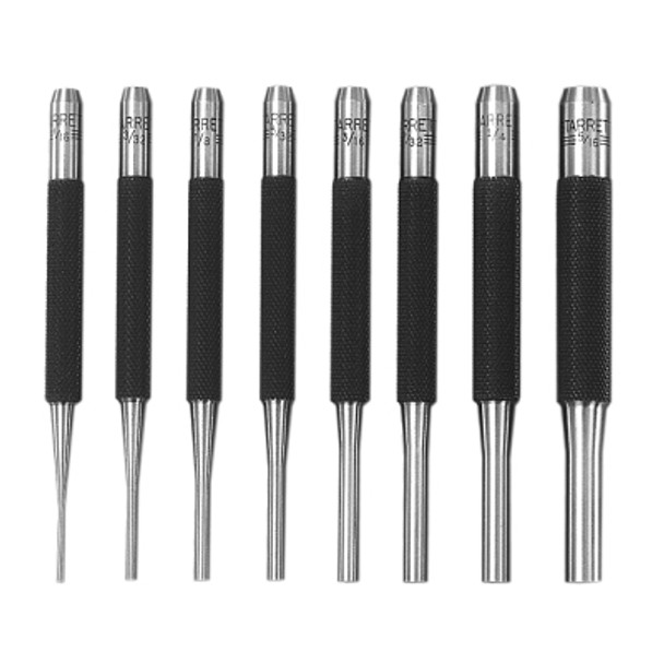 Drive Pin Punches, 4 in, 1/16 in tip, Steel Drive Pin Punches, 4 in, 1/16 in tip, Steel
