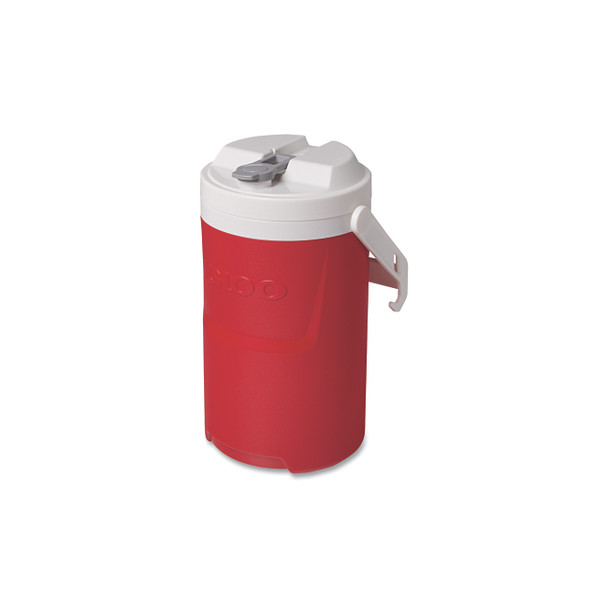 Laguna Beverage Jug, 1 Gallon, Red Pack of 4