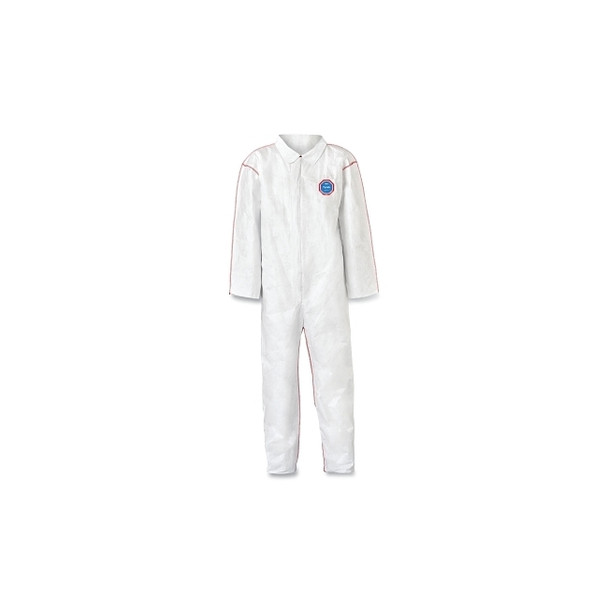 Tyvek® 400 SFR Coverall, With Laydown Collar, White, 3X-Large