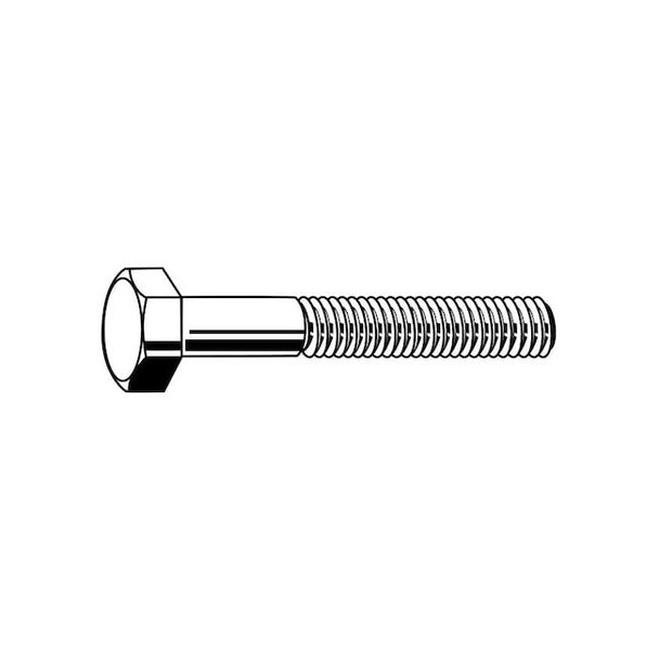 Class 10.9, M10-1.25 Hex Head Cap Screw, Black Oxide Steel, 90 mm L, 50 PK