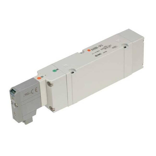 Smc Solenoid Air Con Valve, Five-Way, 72 psi SV4100-5FU