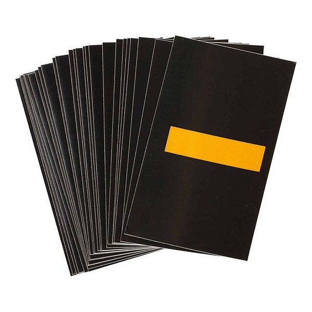 Brady PunctuationLabel,2-7/8inH,1-3/4inW,PK25 5000-DSH