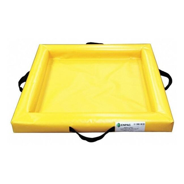 Spill Containment Tray, 10 gal Spill Capacity, 1 Drums, Industial Fabric