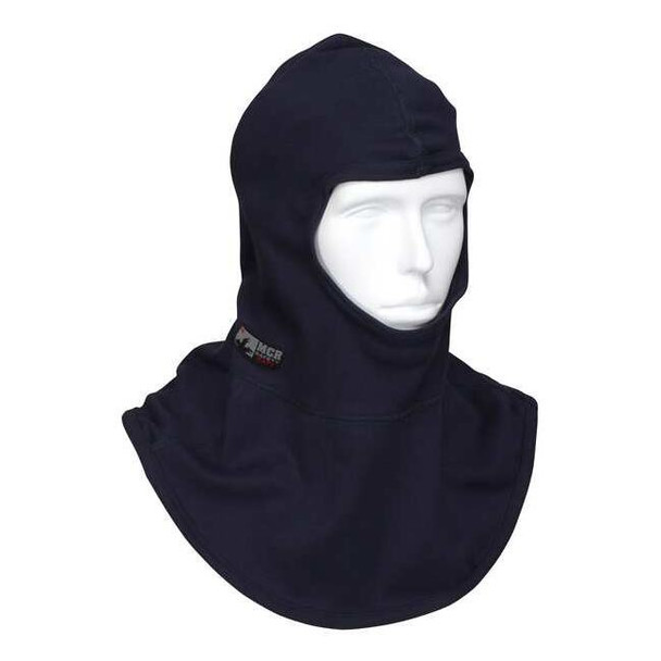 Mcr Safety Balaclava,8.9 cal/sq cm,Blue BLCVTCN