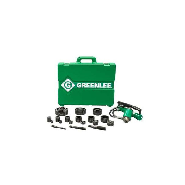 25 Piece Hydraulic Punch Driver Set, 10 ga Mild Steel or 12 ga Stainless Steel