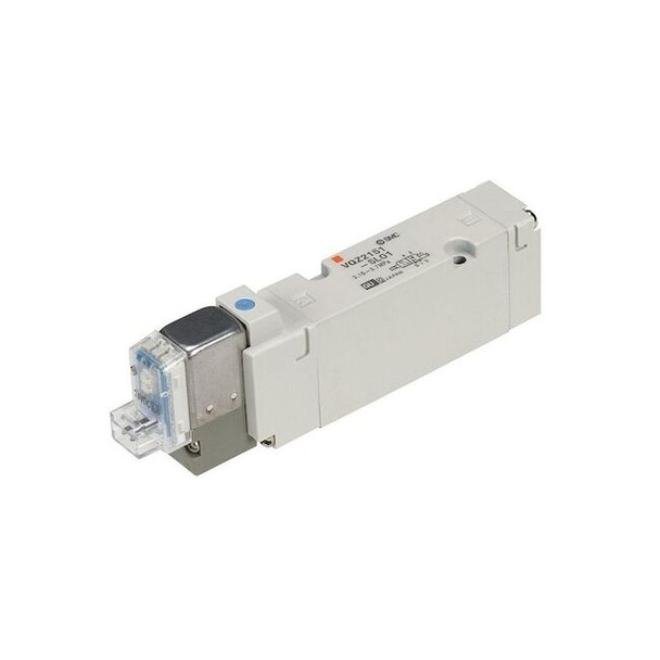 Smc Solenoid Air Control Valve,1/8 In,24VDC VQZ3151-5LO1