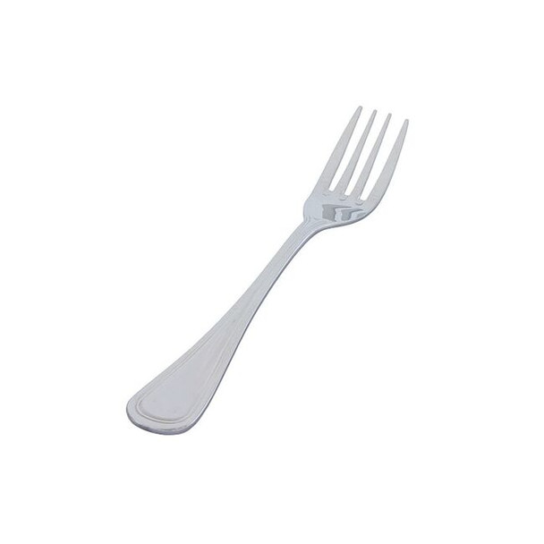 Crestware Dinner Fork,7 3/8 in L,Silver,PK12 SIM802